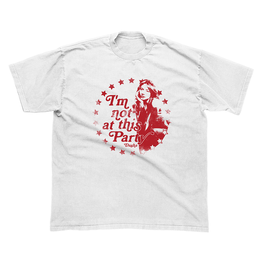 not at this party tee