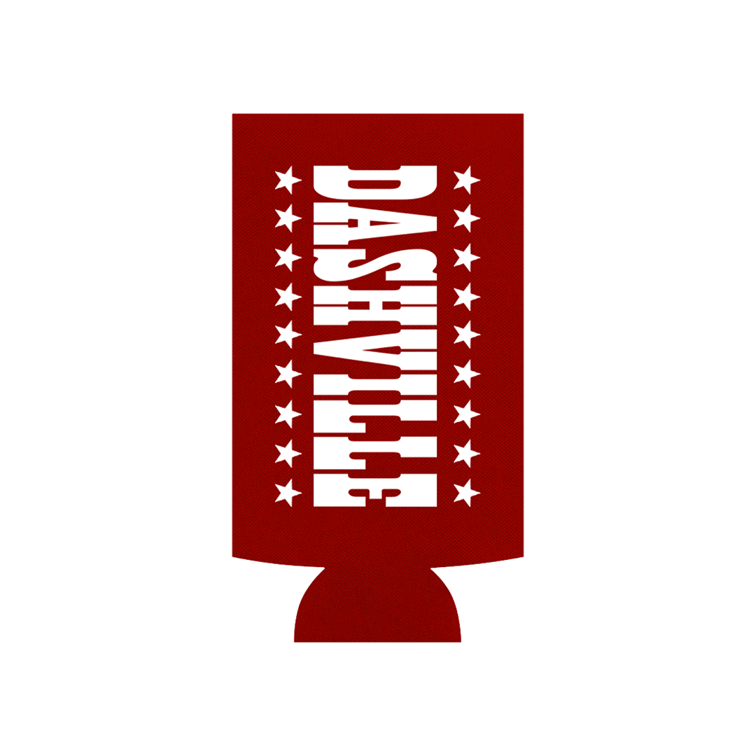 dashville skinny koozie